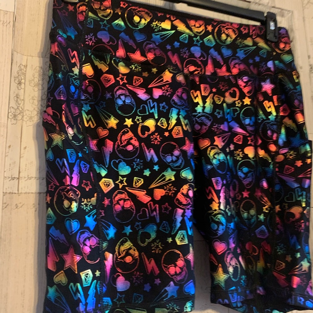 NWT torrid size 2 skull active shorts - Picture 10 of 11